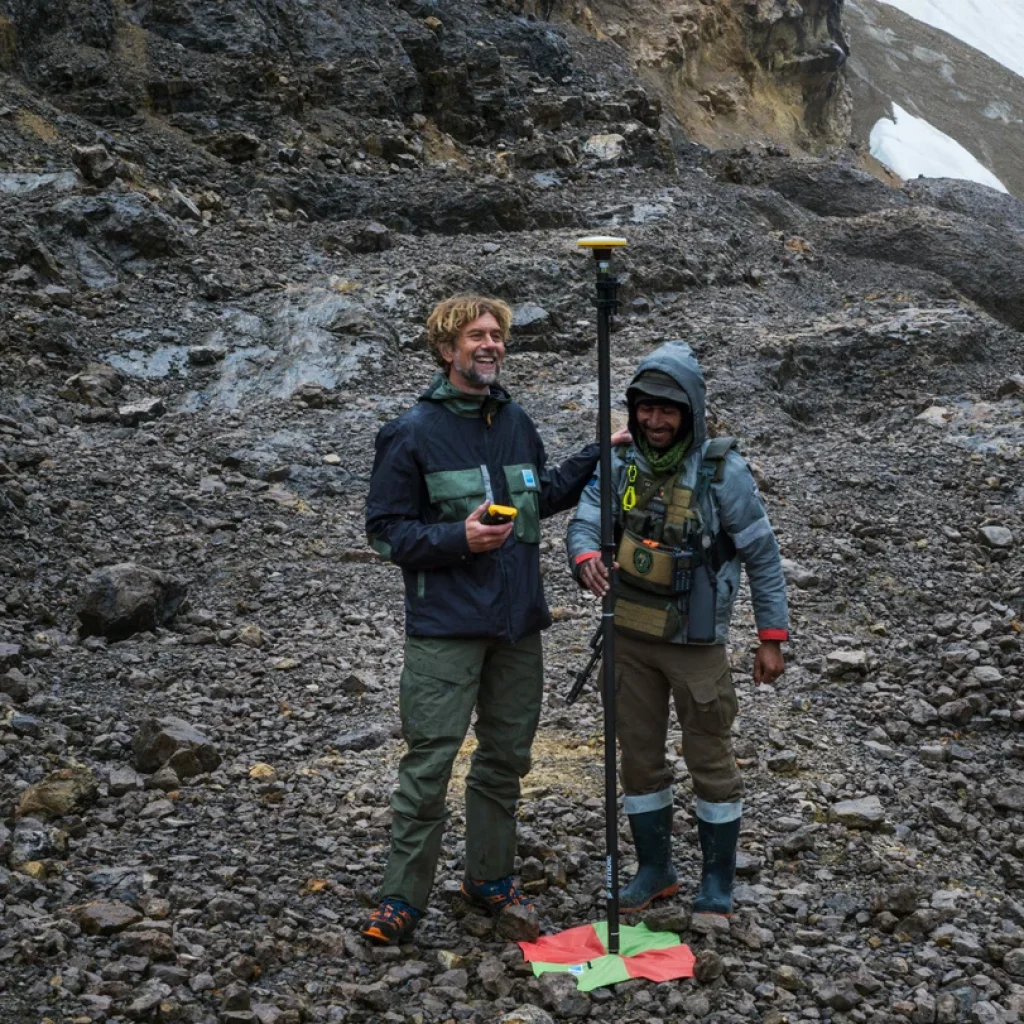 This 3D model captures a rare tropical glacier before it’s
gone