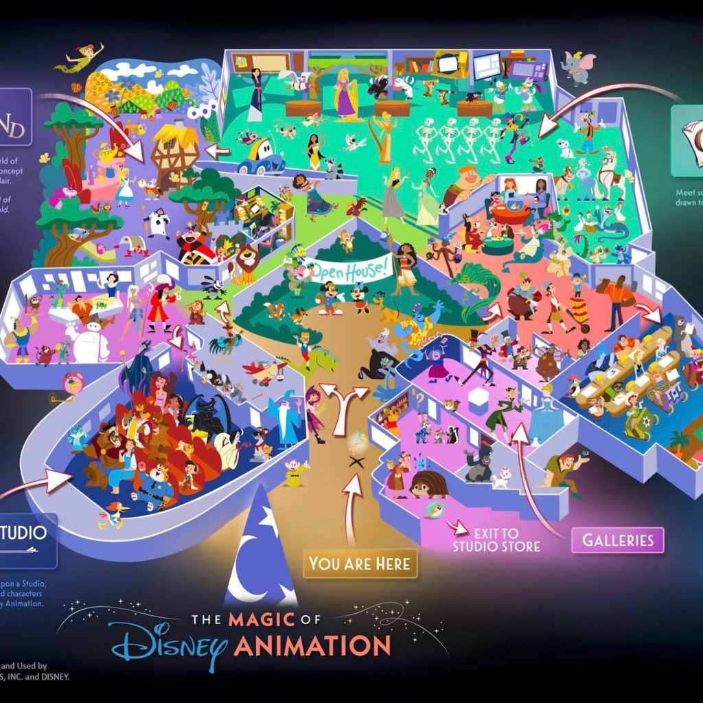 New Map for Magic of Disney Animation, Details &
Opening Target