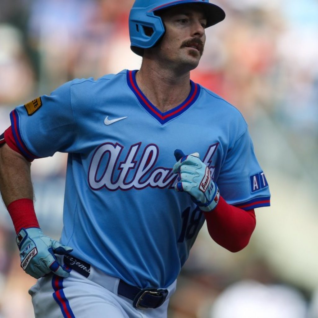 What’s Mike Yastrzemski been doing with his copious free
time?