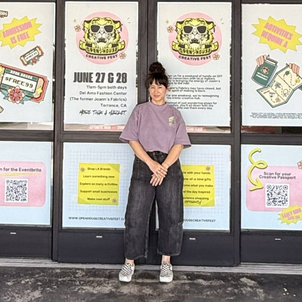 She saved $24,000 to launch a craft festival in an old Joann
store: ‘This is my dream come true’