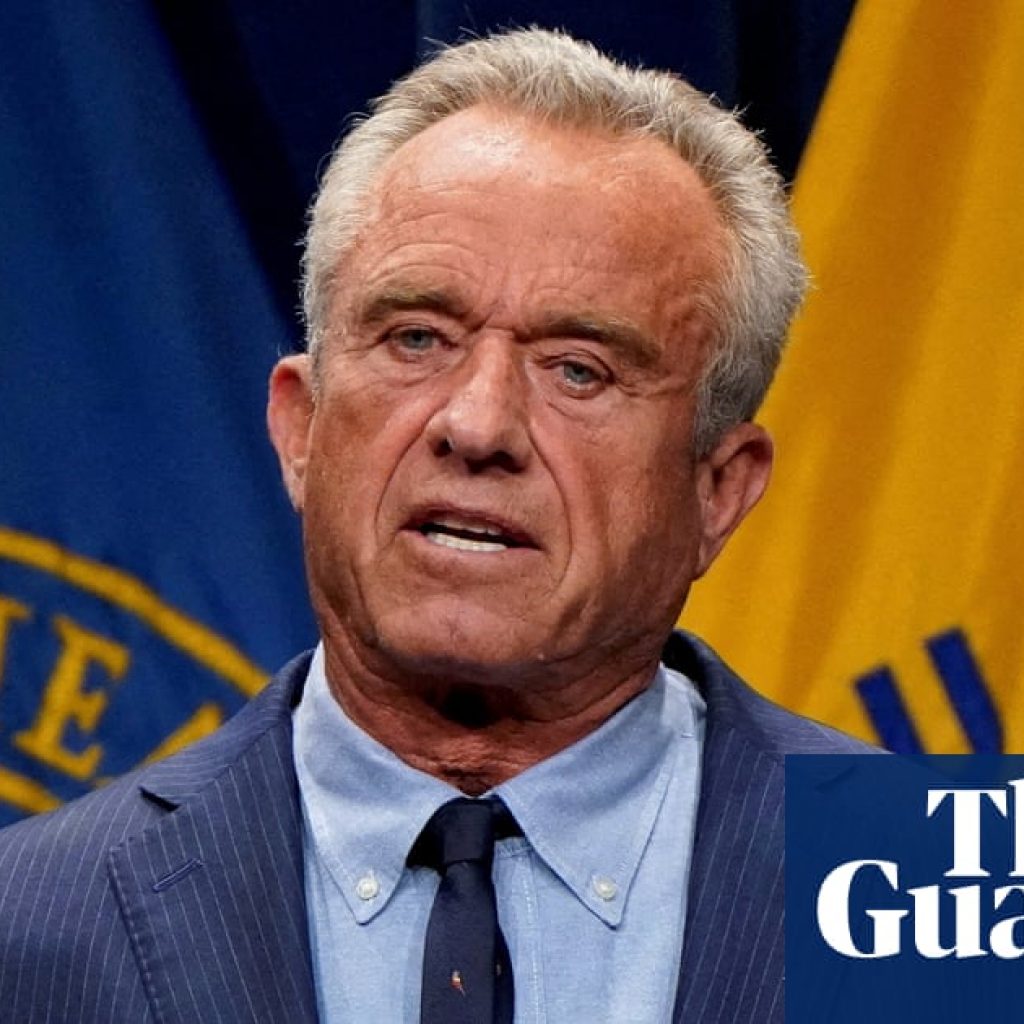 RFK Jr under fire for ‘bullying’ letter to scientific
journal