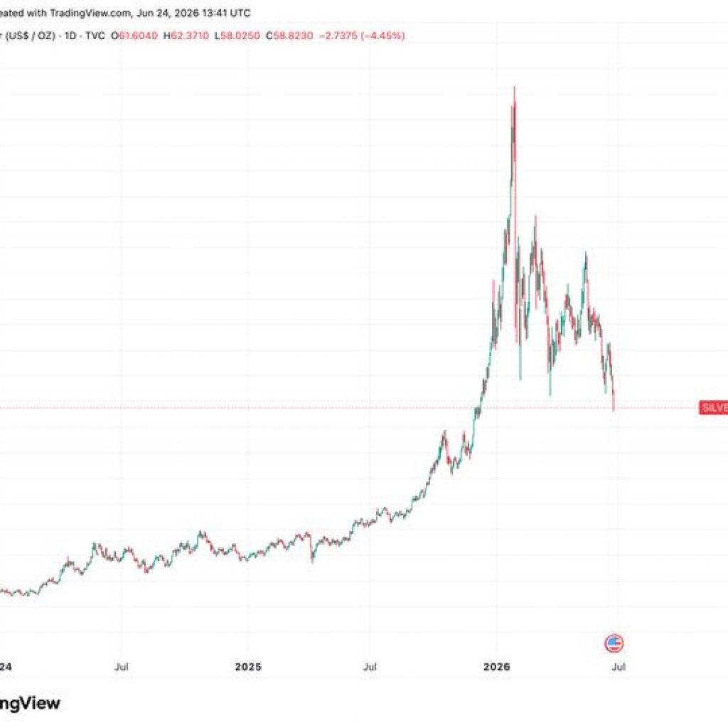 Gold, silver and bitcoin tumble as debasement trade
unwinds