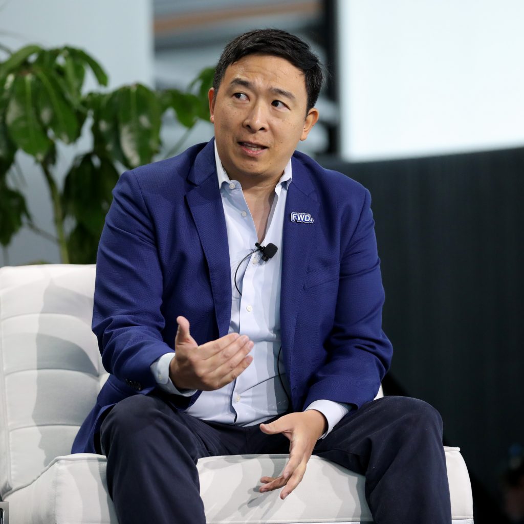 Andrew Yang thinks the next big startup opportunity is
lowering the cost of living