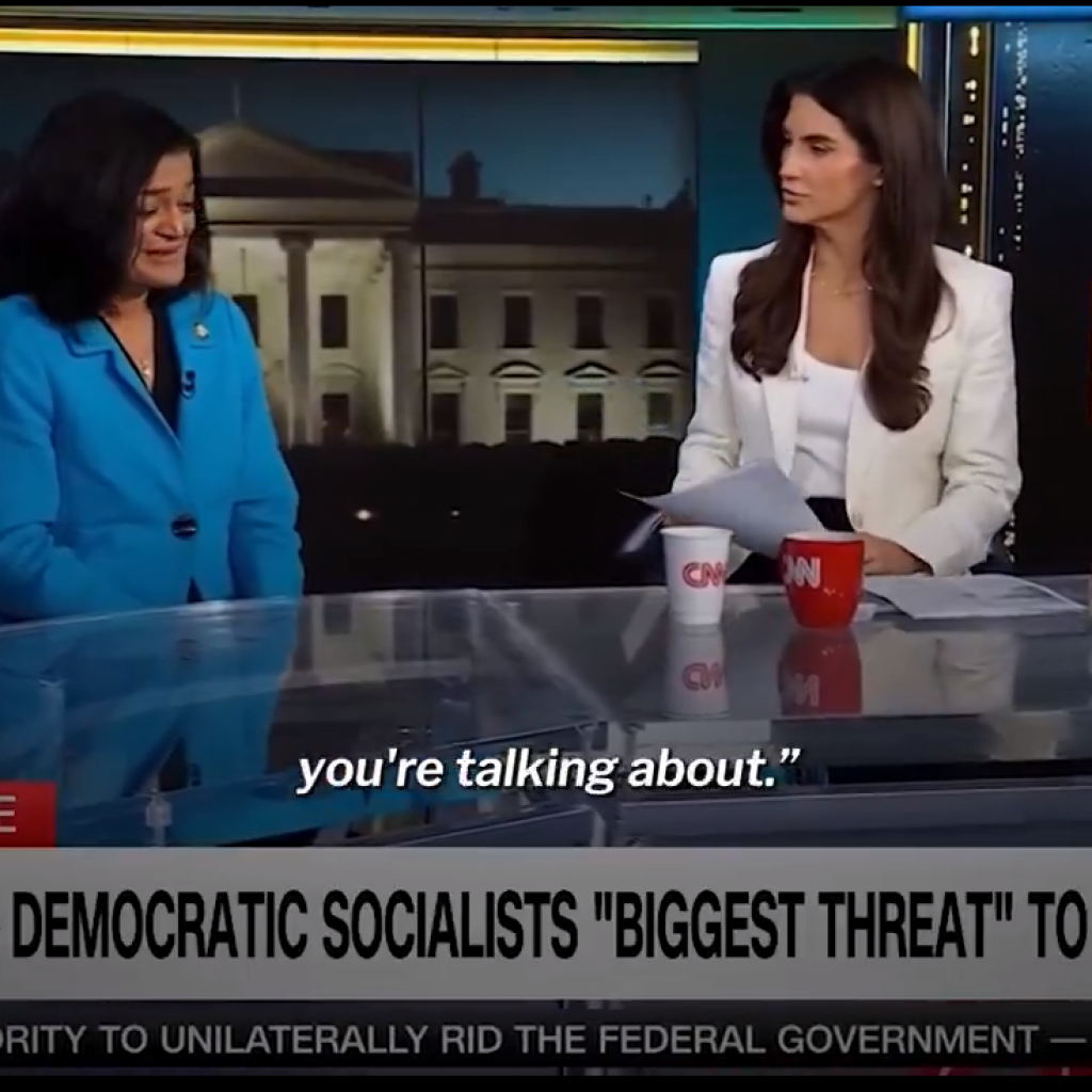 Jayapal Perfectly Rebuffs Trump’s Red Scare Tactics