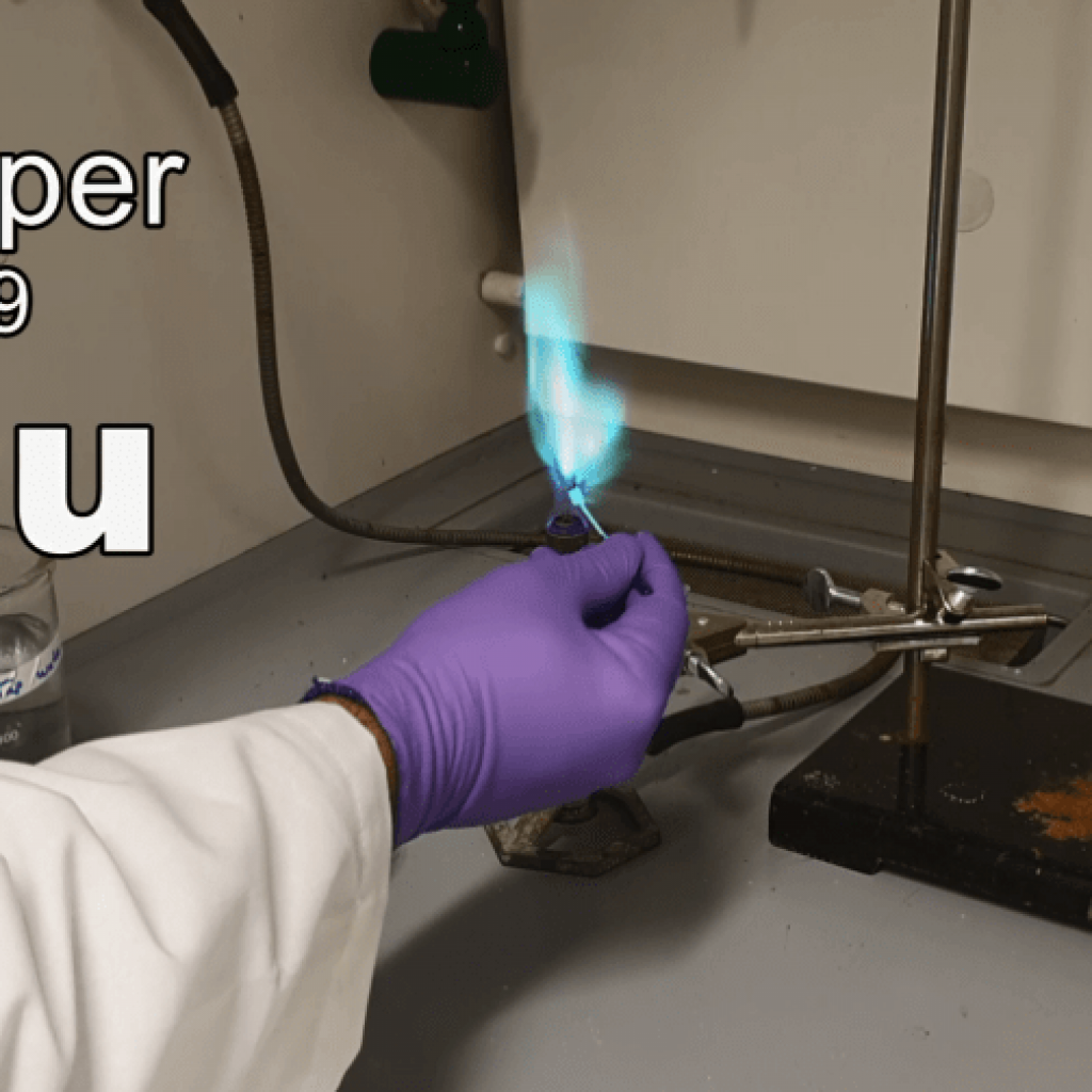 Firework colors & chemistry- a moment of
science
