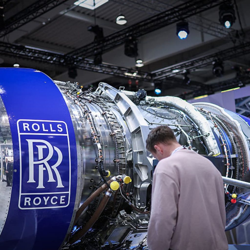 Rolls-Royce jumps 4% as it sees boost from both the defense
boom and AI data center buildout