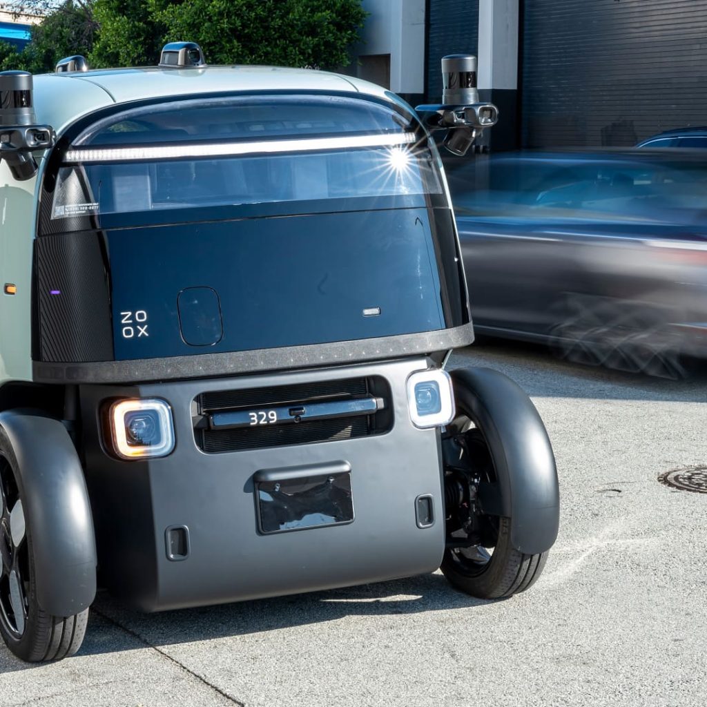 Amazon’s Zoox issues software recall after robotaxi drove
into heavy smoke