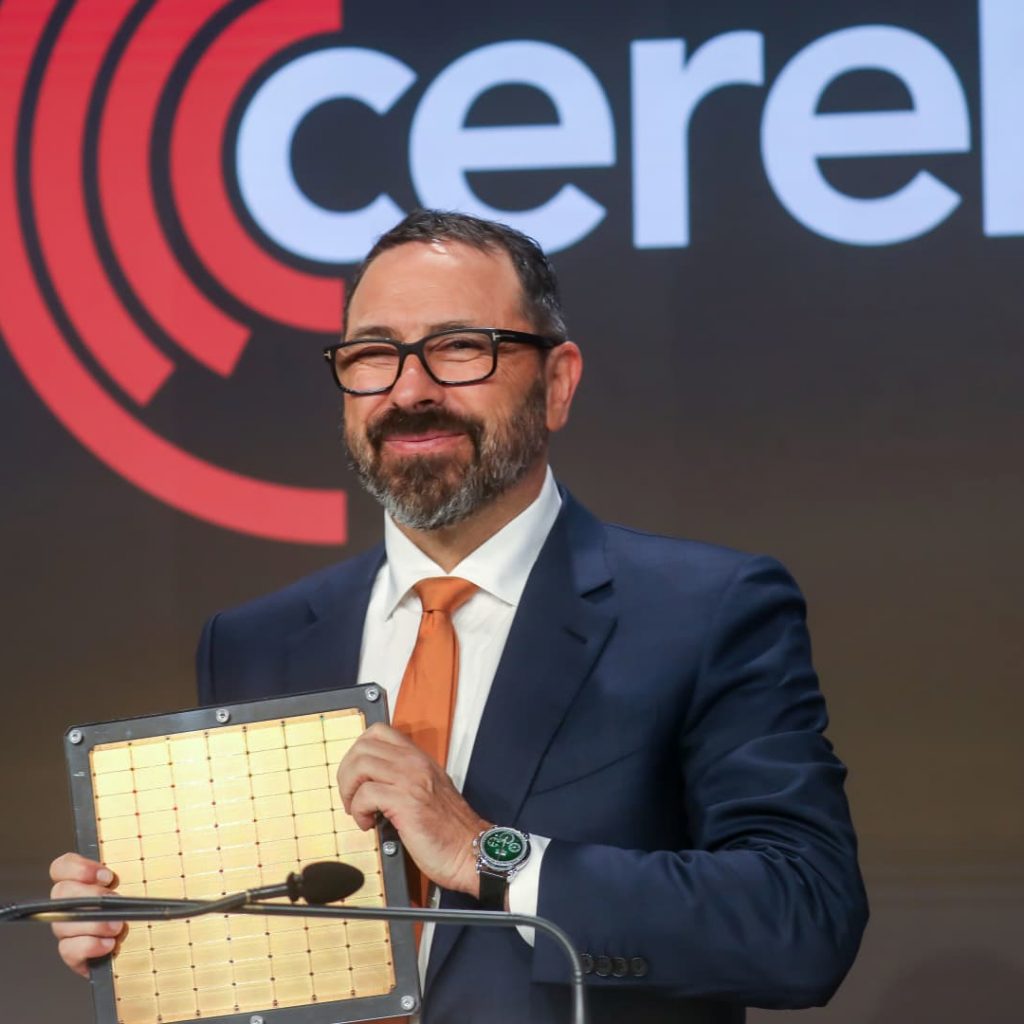 Cerebras stock gains on AMD partnership