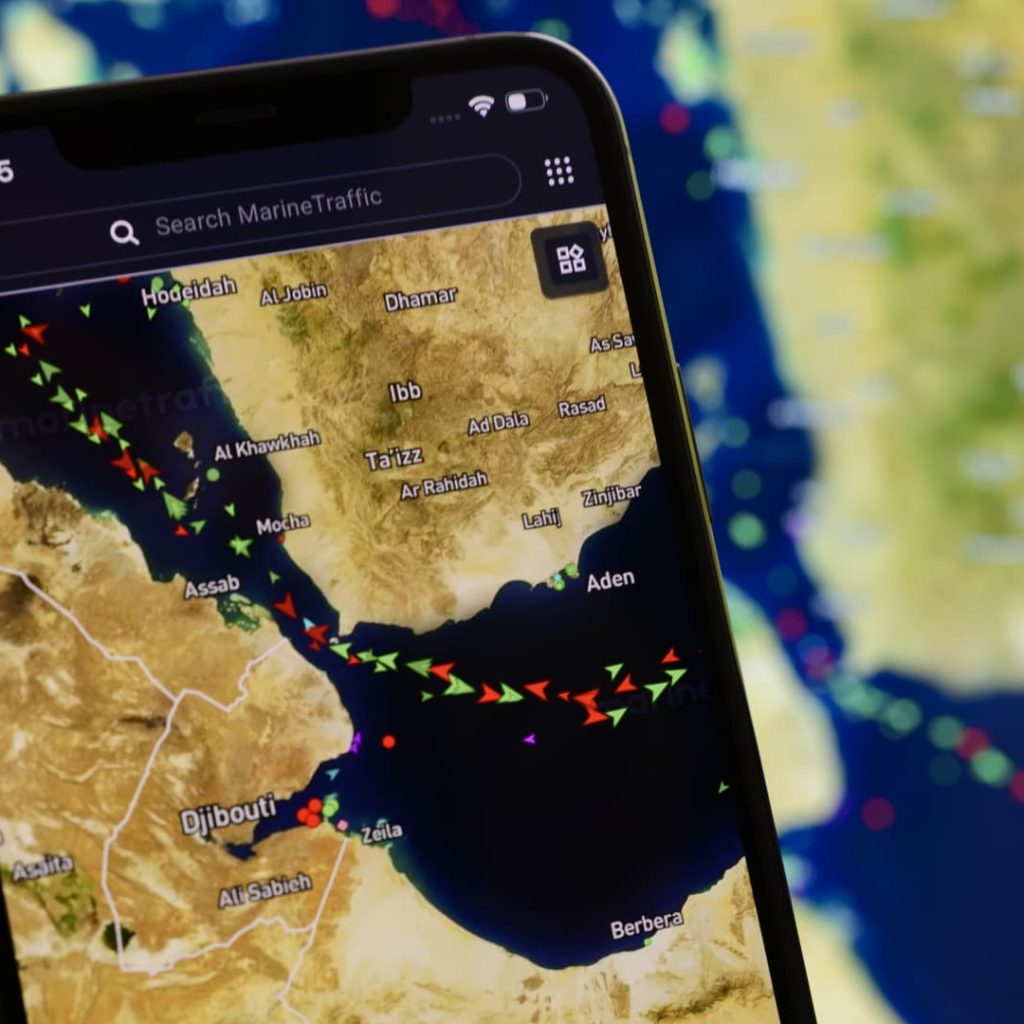 Cargo vessel in Red Sea reports coming under attack, UK
maritime body says