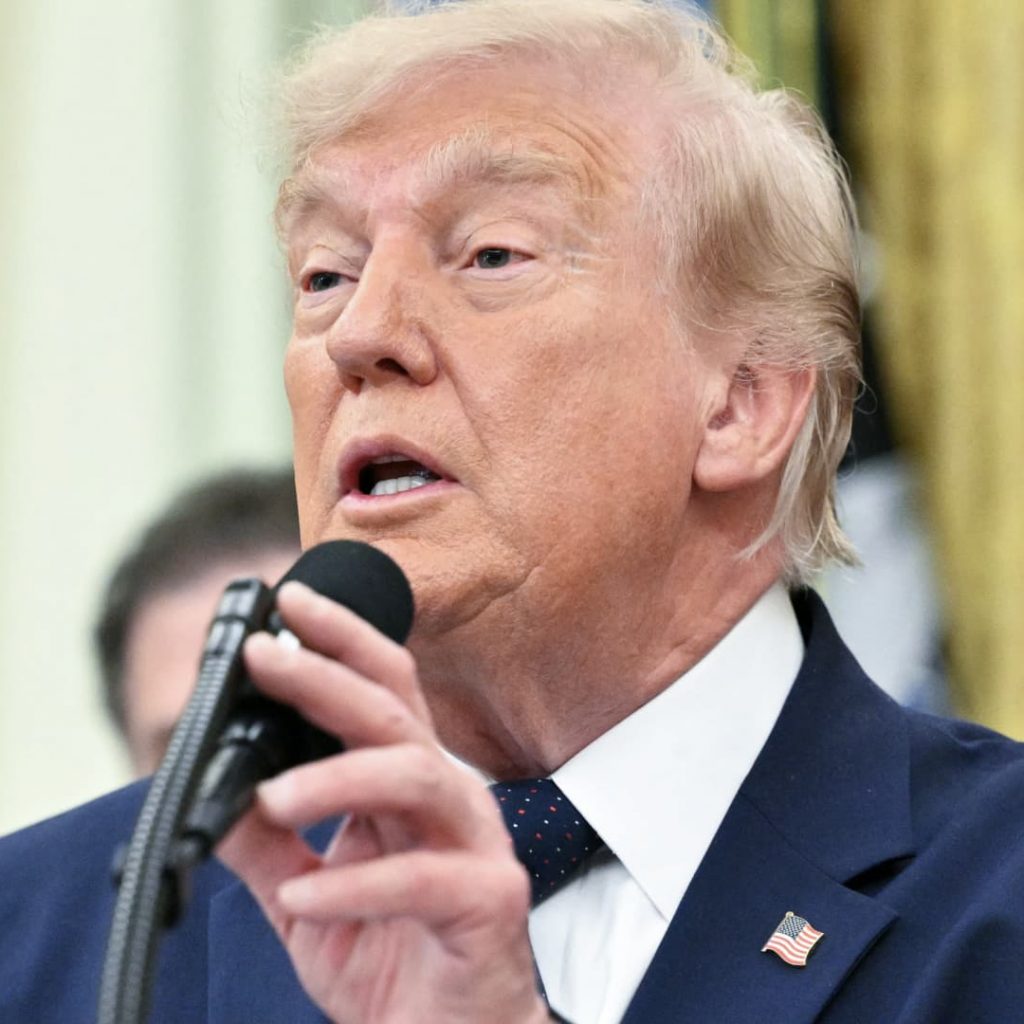 Trump defends call urging Balogun red card review: ‘It
wasn’t a foul’