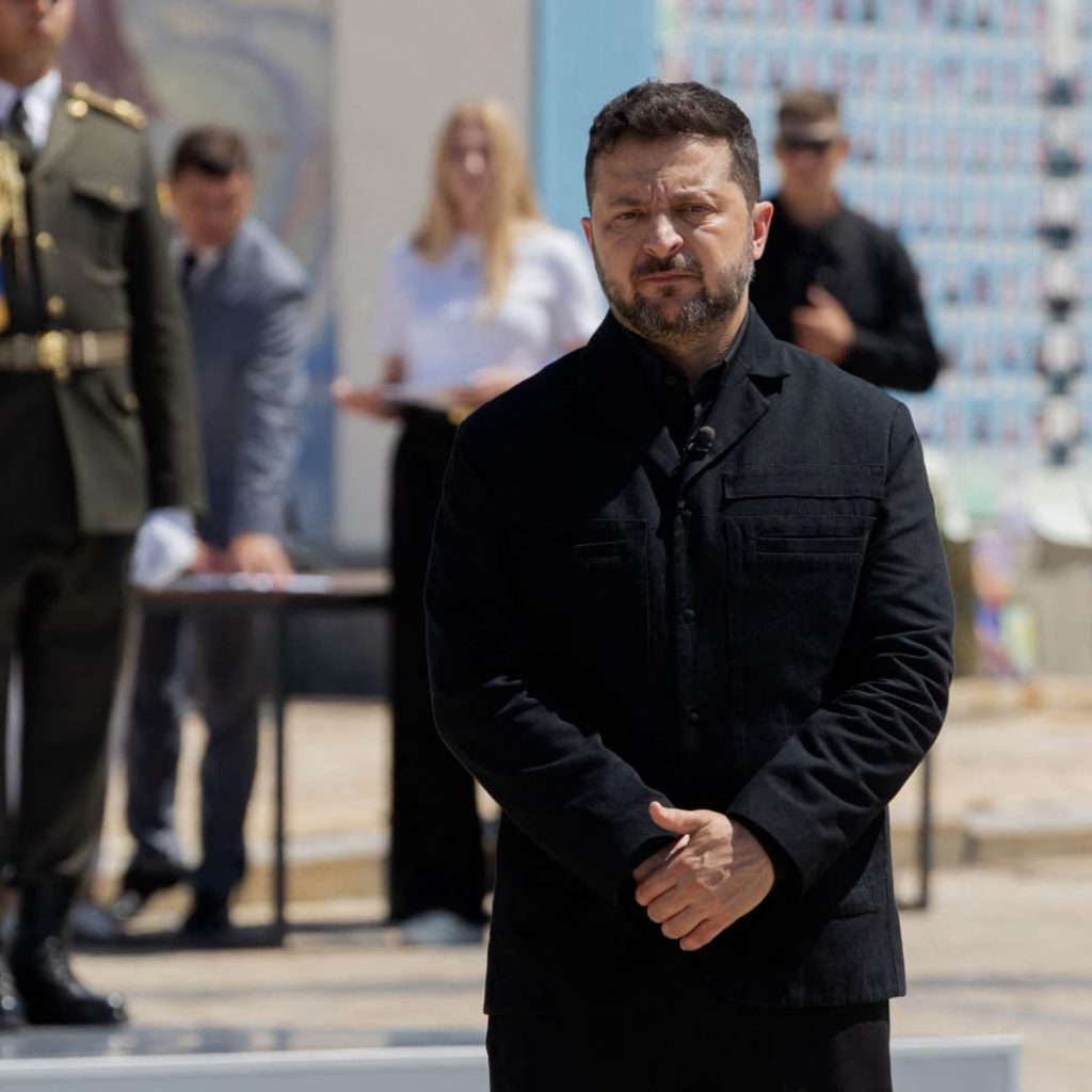 Ukraine’s Zelenskyy ousts defense minister in surprise
shake-up as protest calls emerge