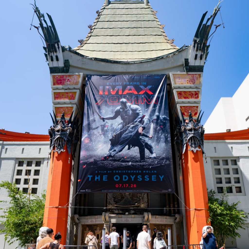 Imax 70 mm screenings become the biggest star for
Christopher Nolan’s ‘The Odyssey’
