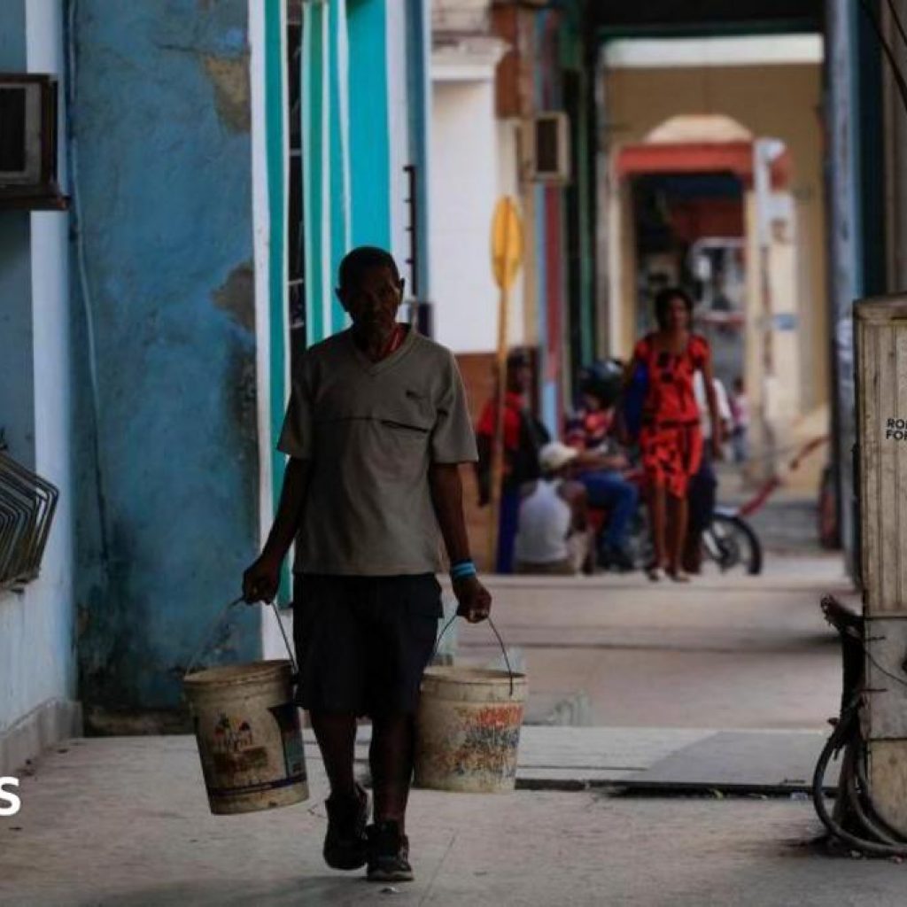 Cubans protest after third nationwide power cut this
year