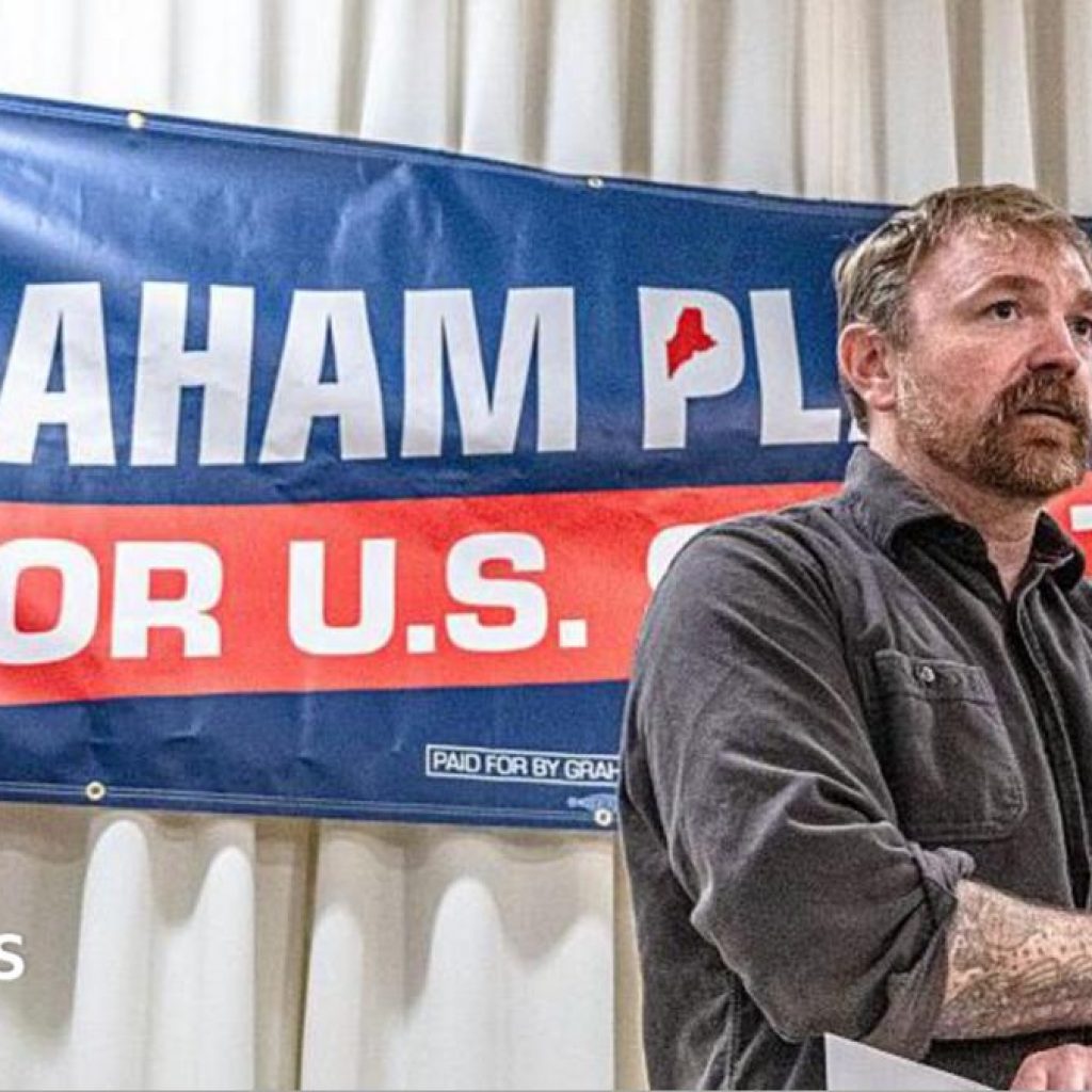Democrat Graham Platner suspends campaign for key US Senate
race in Maine