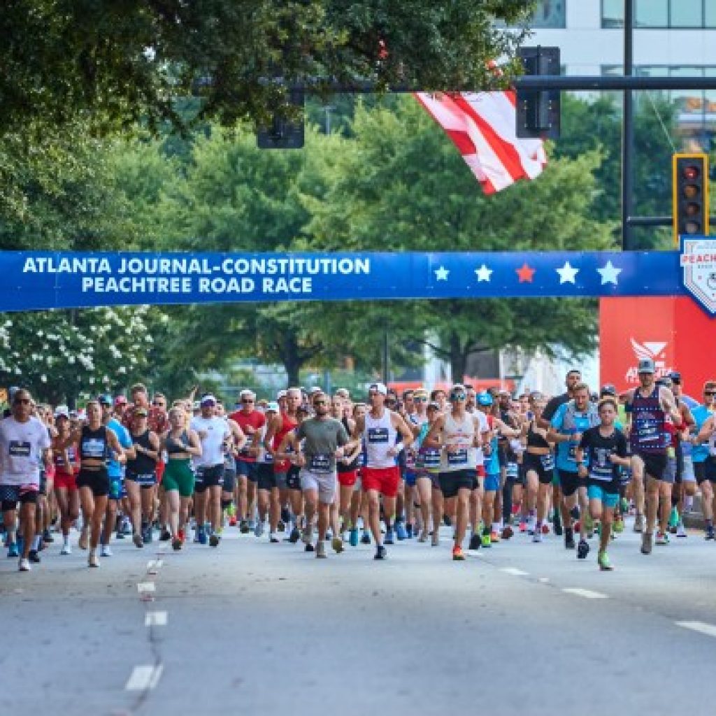 Northside Hospital Peachtree Road Race to start under red
flag conditions