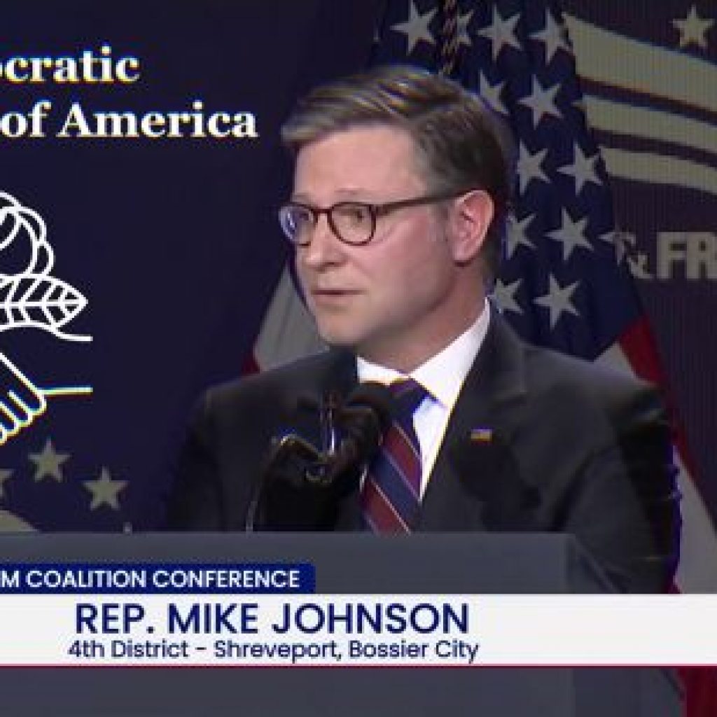 Mike Johnson’s Ad For The Democratic Socialists Of
America