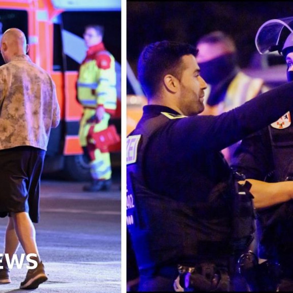 Watch: At the scene of Berlin Pride attack as manhunt
continues