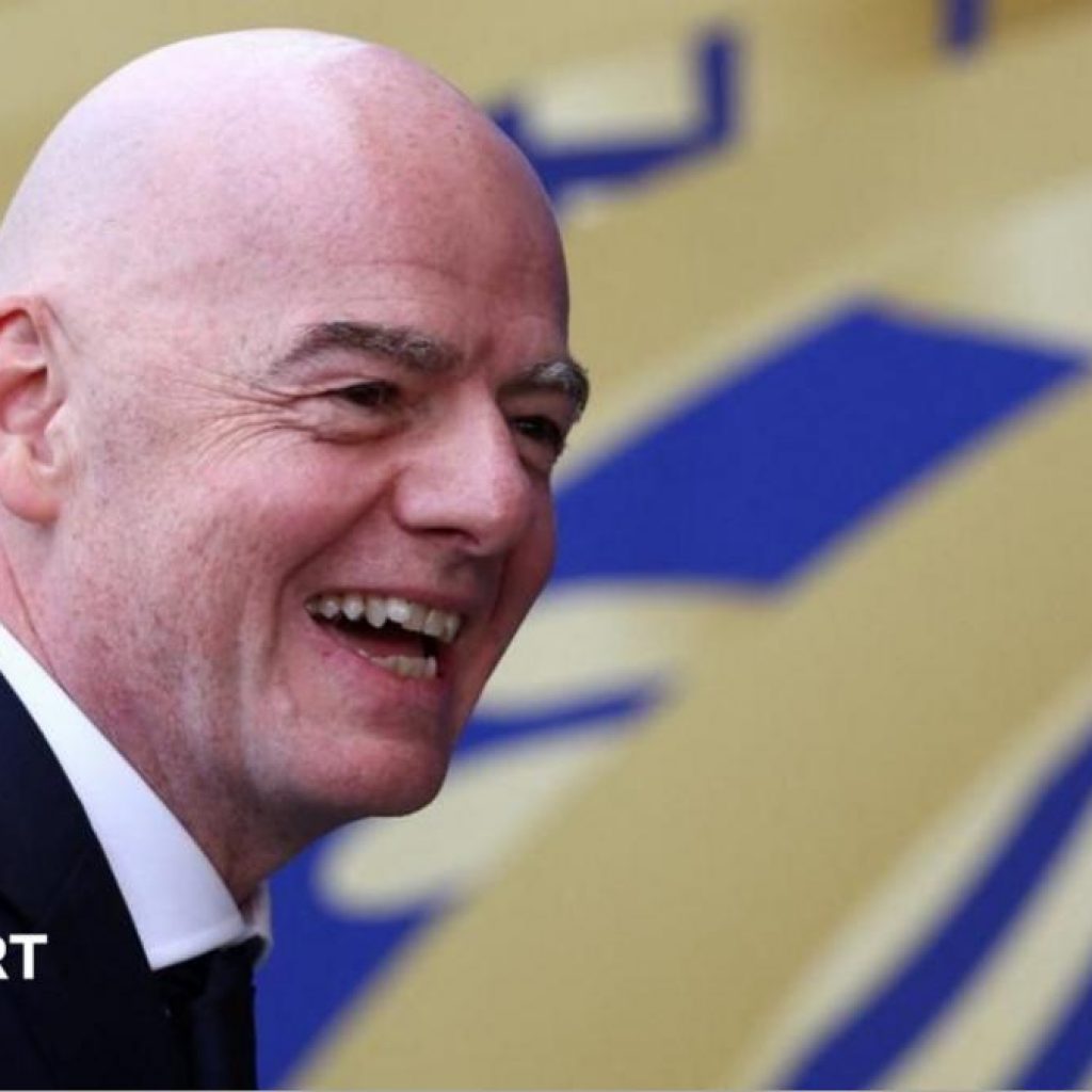 Fifa says ‘nobody selling football’ as it presses ahead with
investment plan