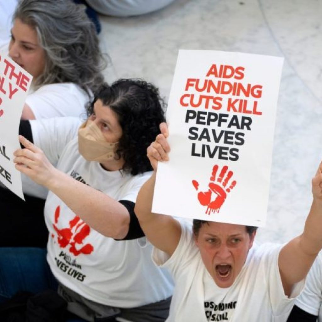 Faith groups urge White House to release funding for
HIV/AIDS prevention