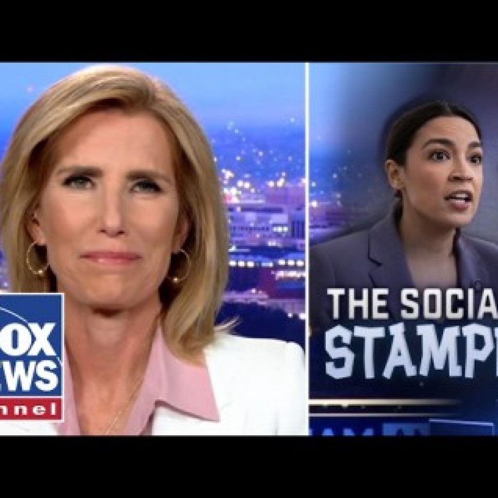 ‘Sleek Raven Hair’: Laura Ingraham Gushes Over AOC