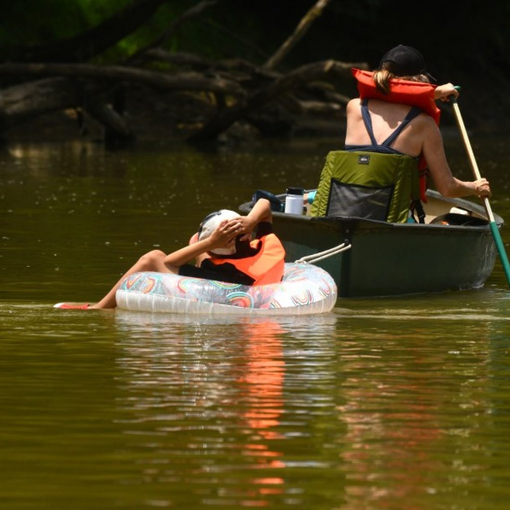 Georgia Rivers helping Georgia residents stay cool with the
help of a trip down the river