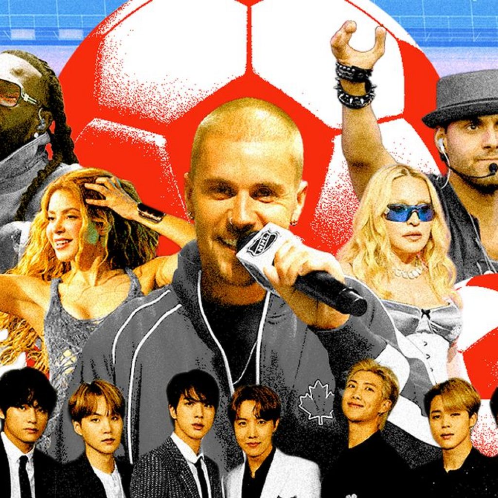 FIFA’s World Cup Halftime Show Puts American-Style Spectacle
on the World Stage