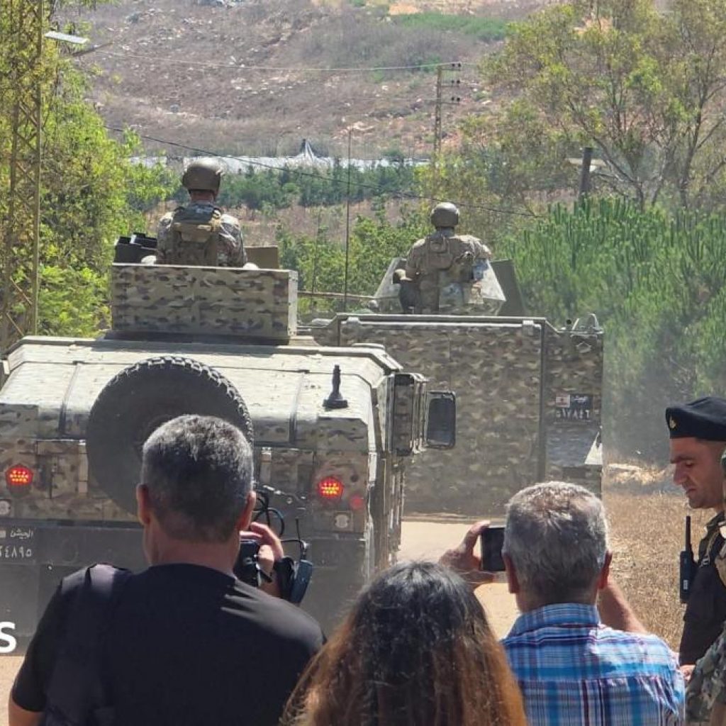 Lebanese army says troops deploying in ‘pilot zone’ after
Israeli withdrawal