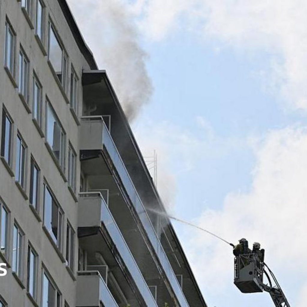 Several killed and injured in fire at Antwerp apartment
building
