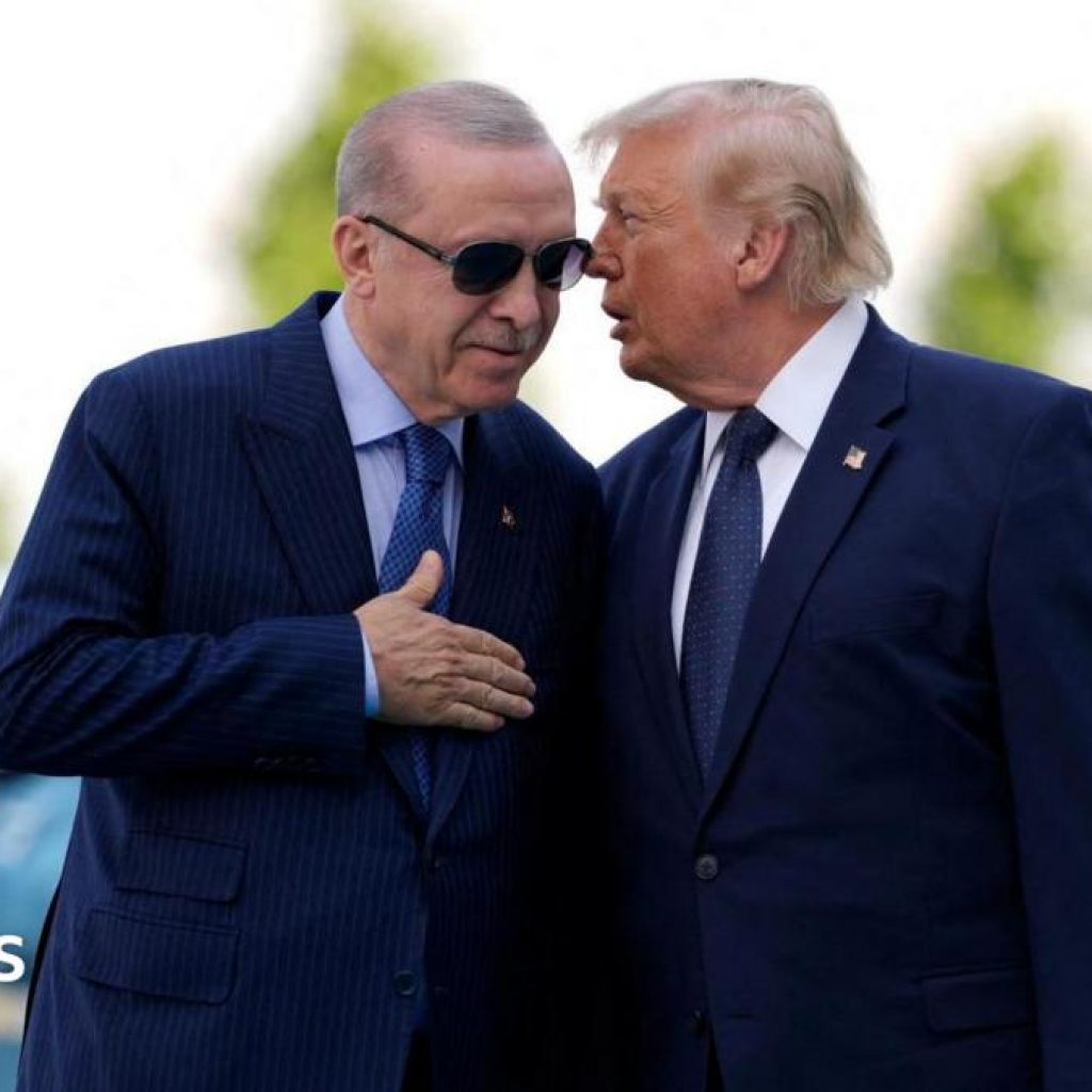 Trump looms large as Nato grapples with challenge of
rearming Europe