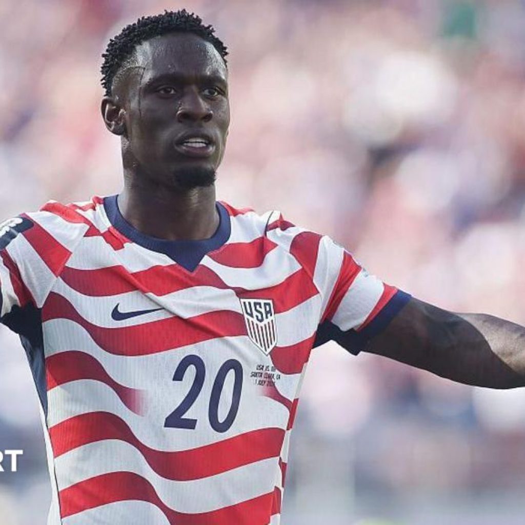 Red card system in disarray over Trump, Fifa and Balogun
decision