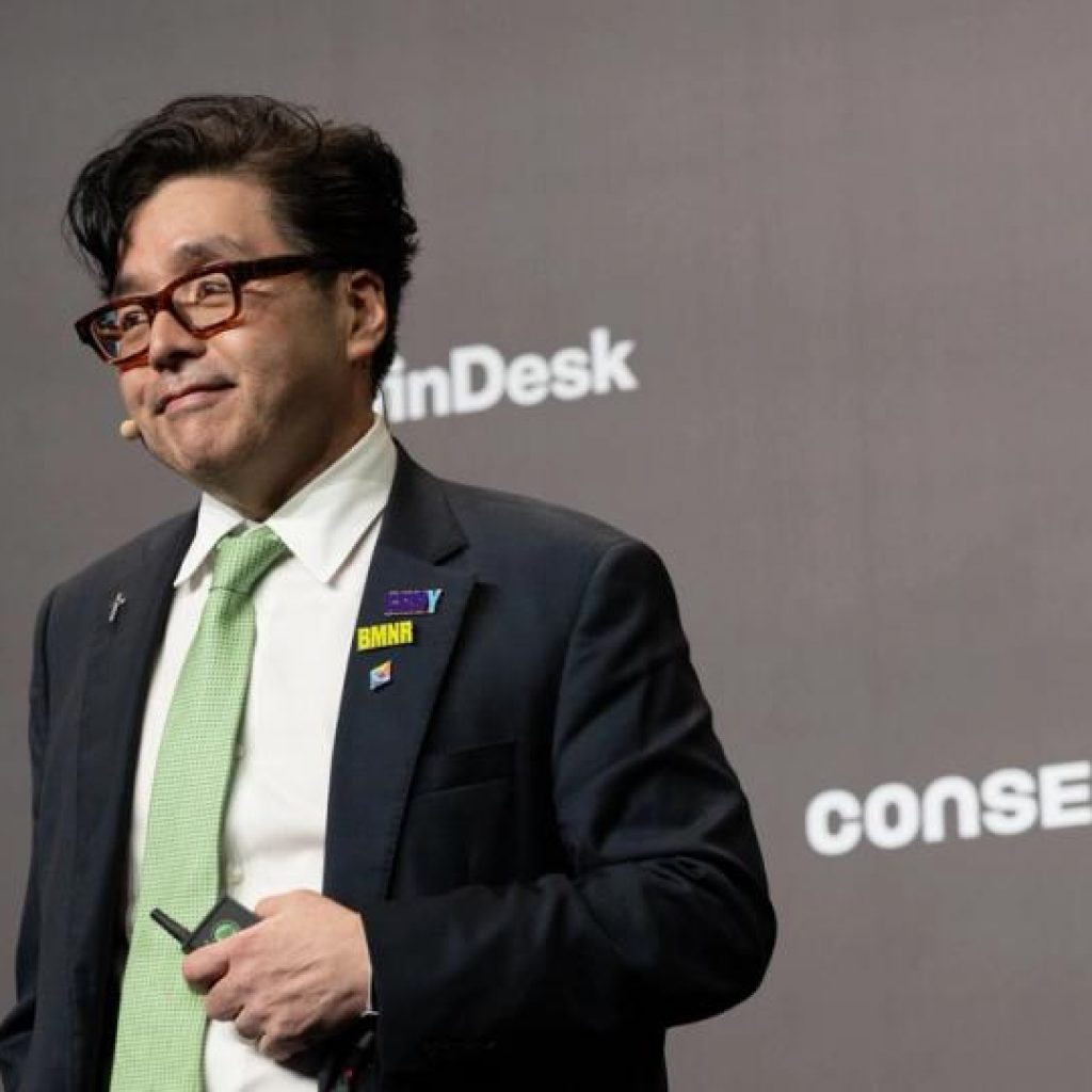 Tom Lee’s BitMine ether holdings rise to 5.77 million
tokens, or 4.8% of total supply