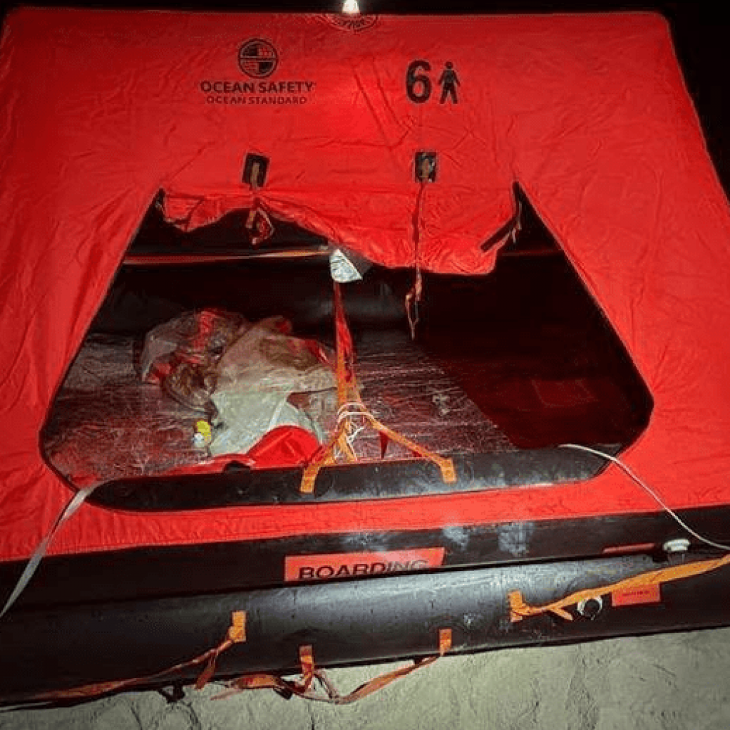 Coast Guard seeks information on life raft washed ashore on
HHI