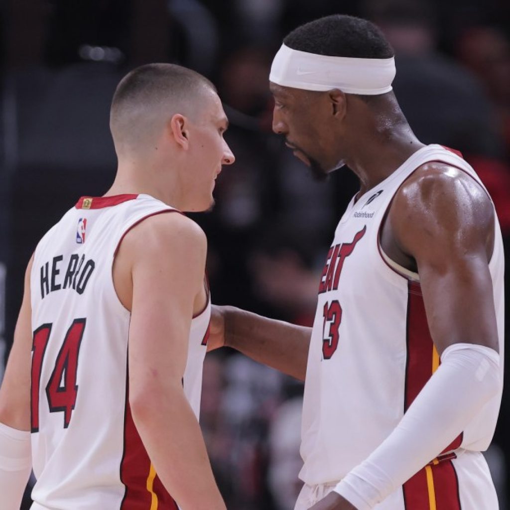 Bam Adebayo punched Tyler Herro over social media criticism
in Las Vegas