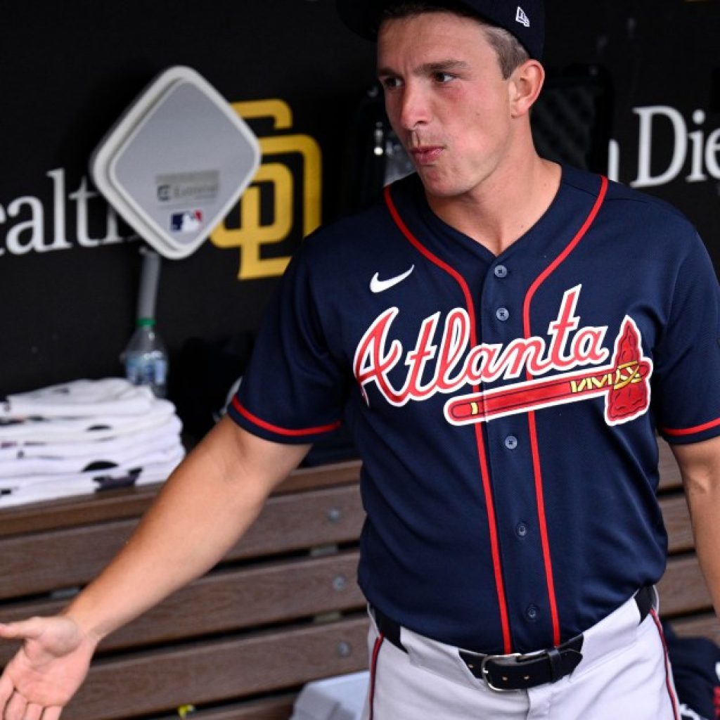 James Karinchak and Ian Hamilton out in Braves bullpen
shuffle