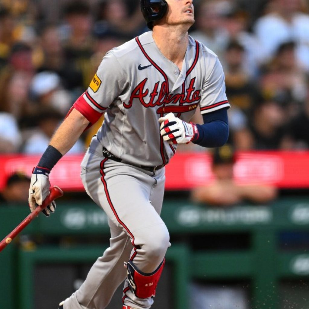 Braves place Mike Yastrzemski on IL among multiple roster
moves