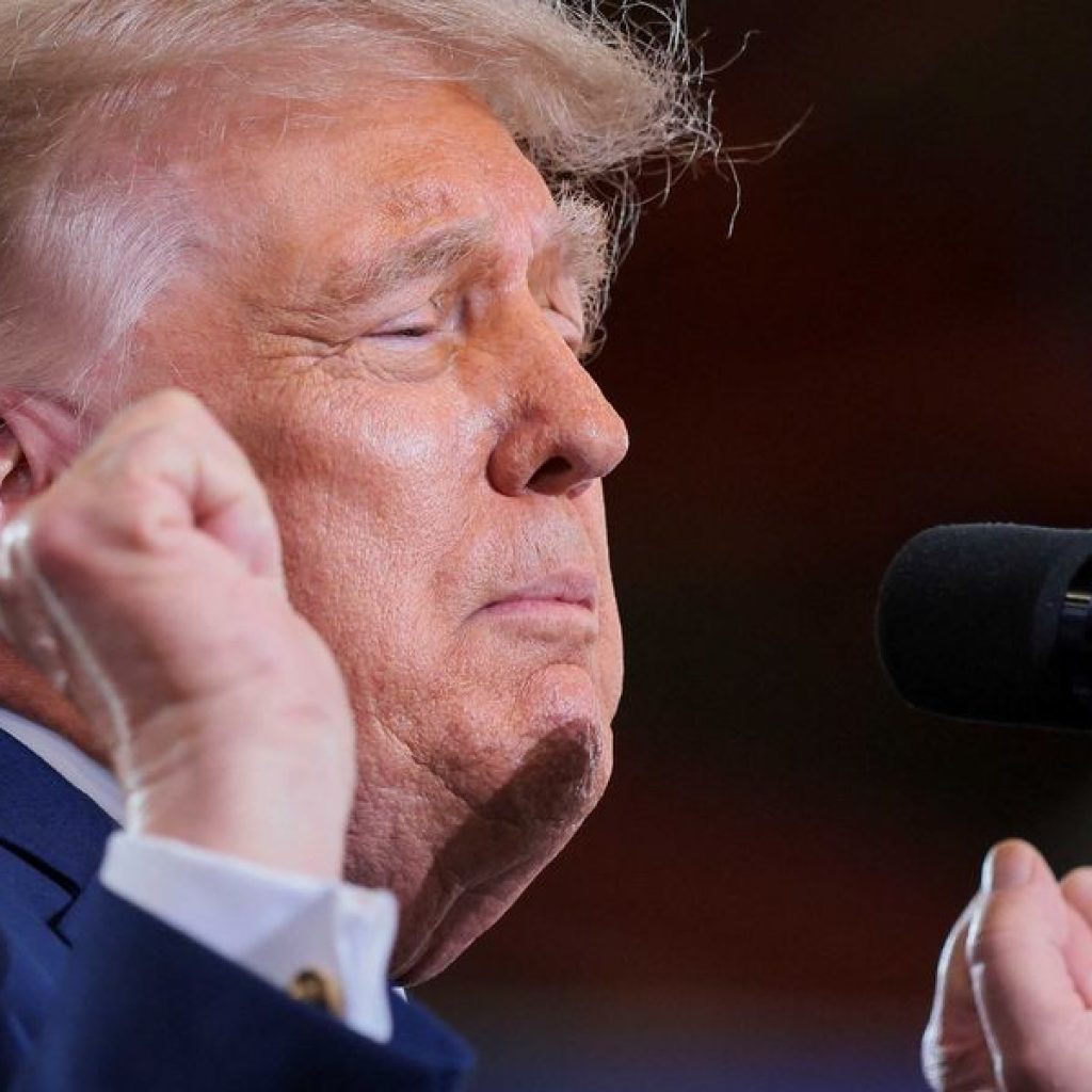 Alarm sounded as Trump in frantic rush to pump up weapons
stockpiles