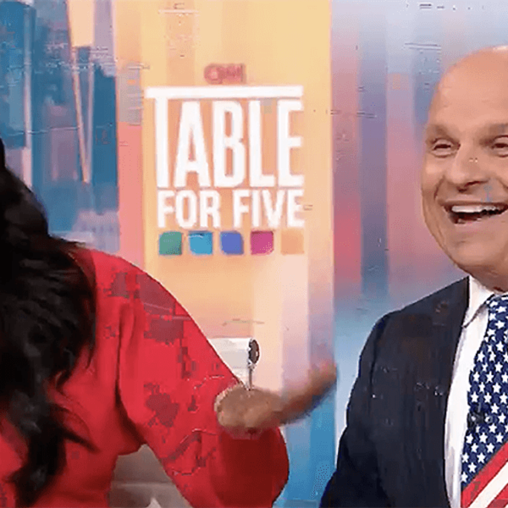 CNN panel cracks up as conservative can’t stop himself from
talking over woman