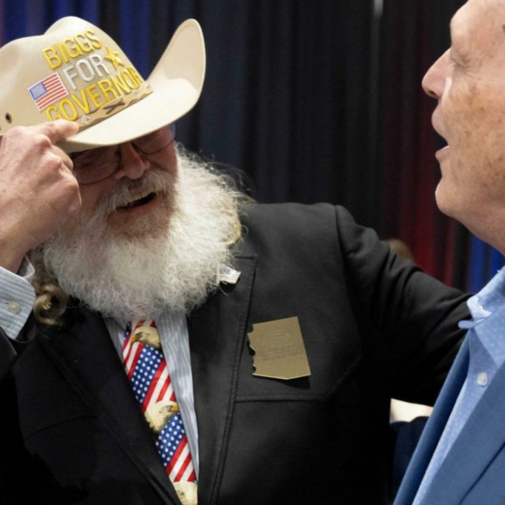Arizona Republicans just can’t quit the tin foil — but it
could cost them