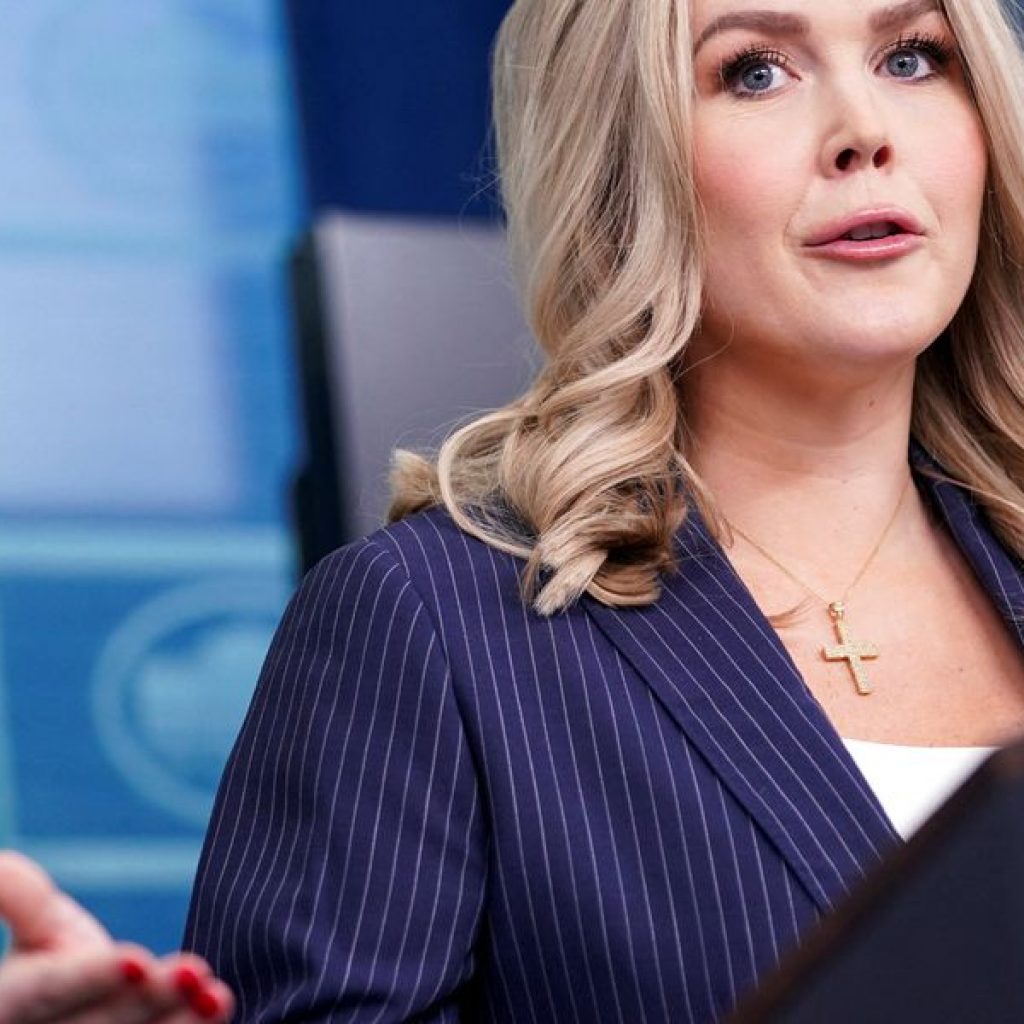 Republican leader lashes out at Karoline Leavitt