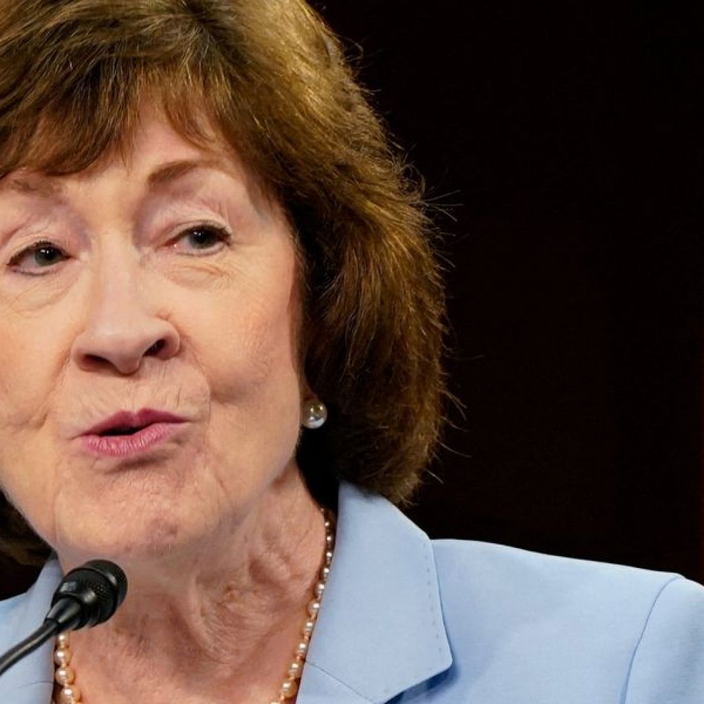 Protesters swarm Susan Collins’ office after feds shoot a
man in Maine