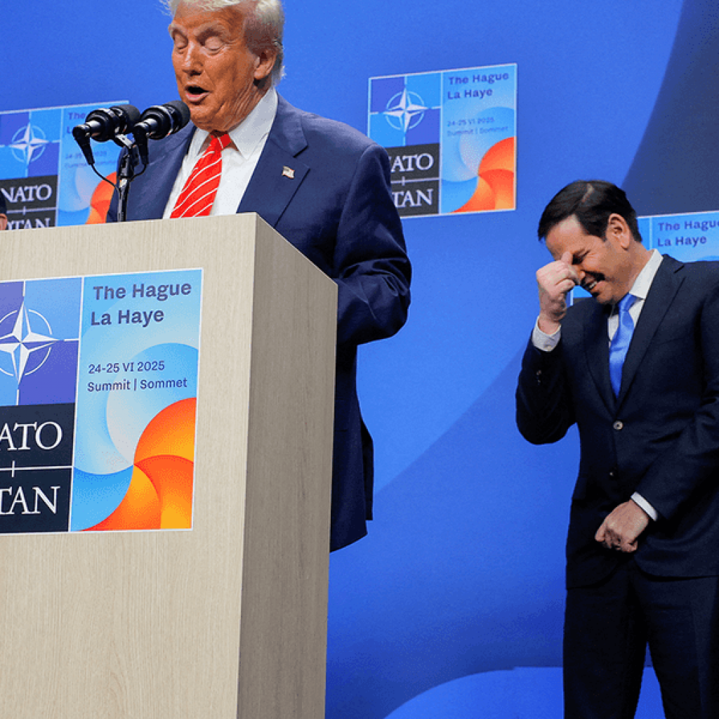 Trump’s new NATO claim exposes a surreal disconnect with
reality