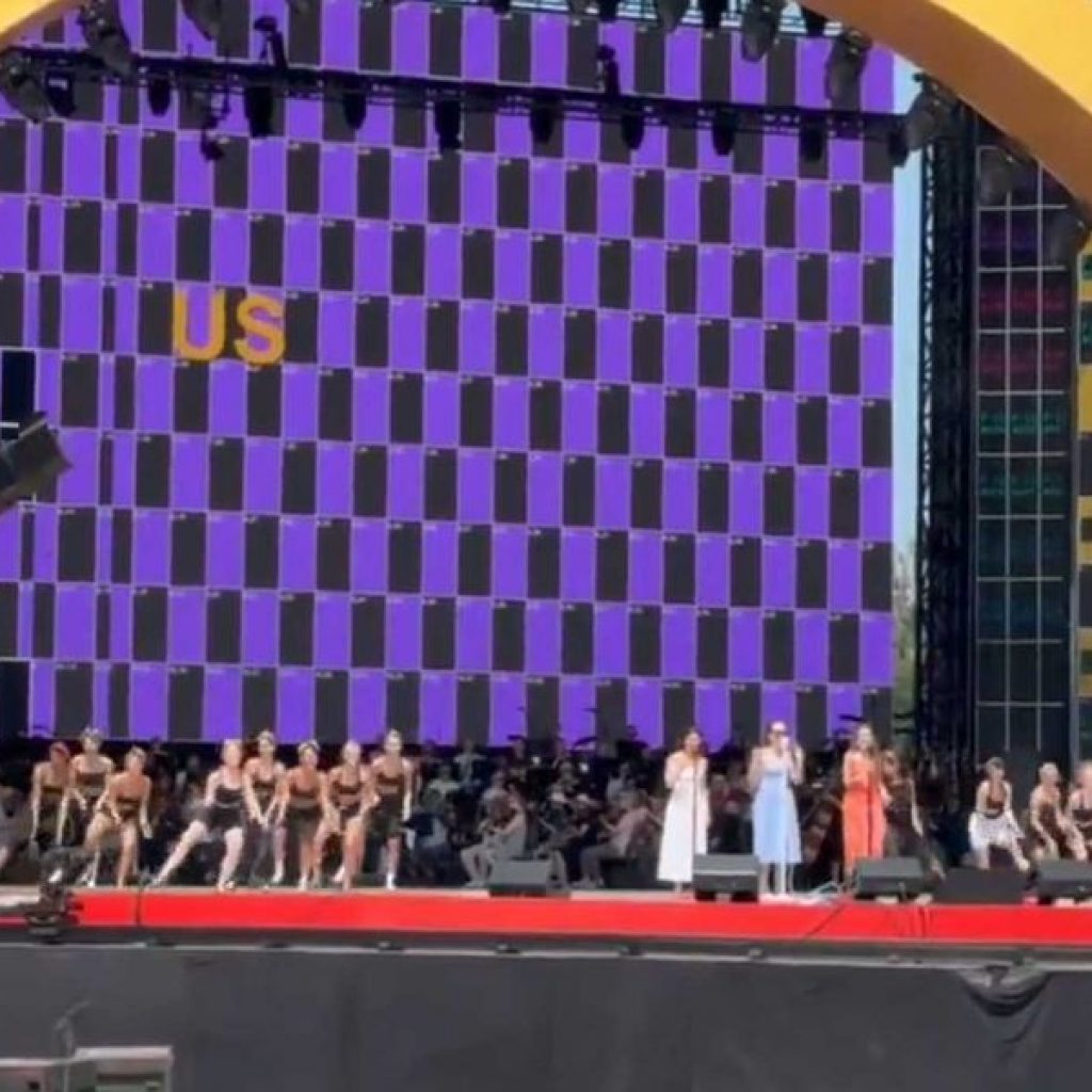 ‘Literally falling apart’: Critics pounce as Trump’s Freedom
250 stage crumbles