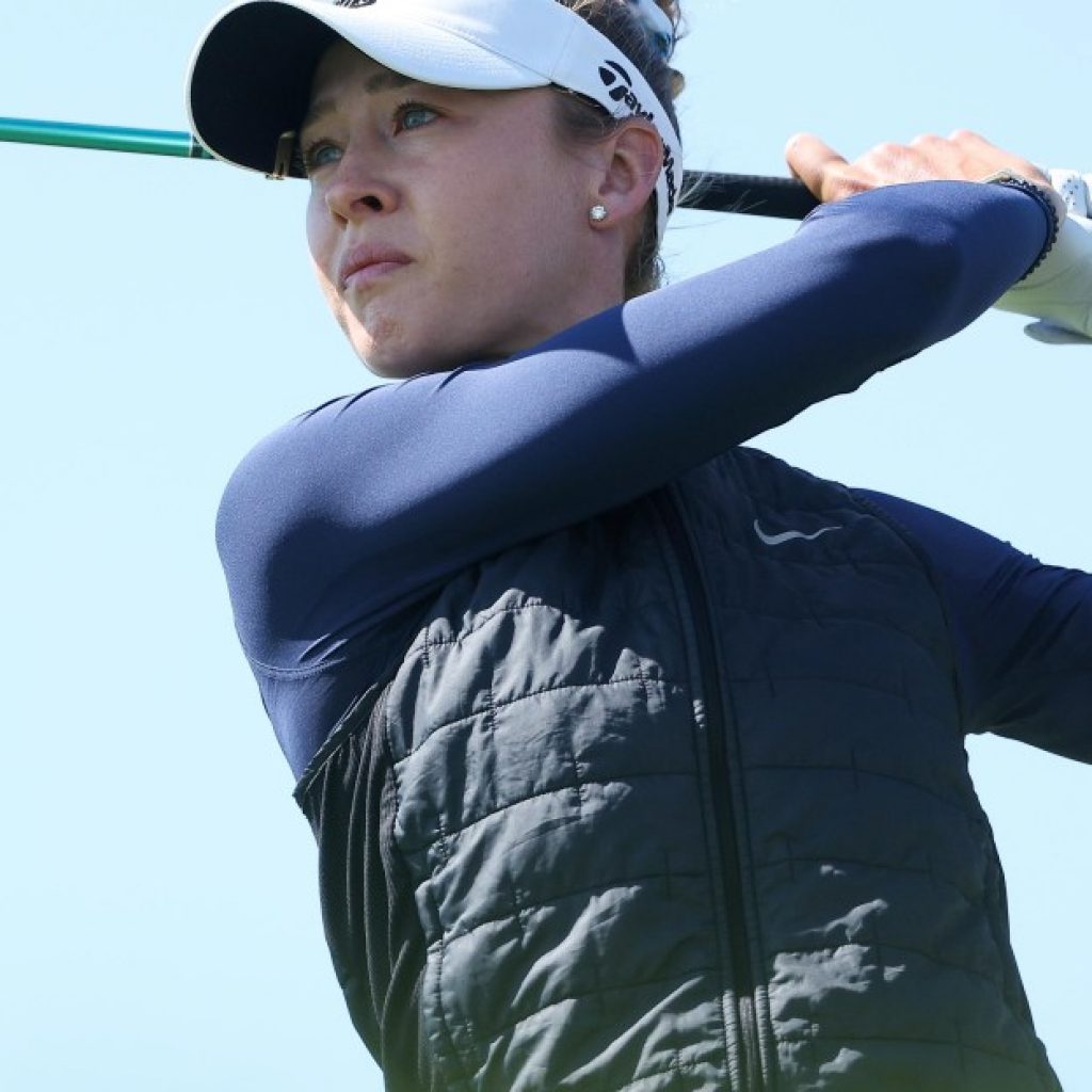 Nelly Korda can accomplish the Career Grand Slam this
week