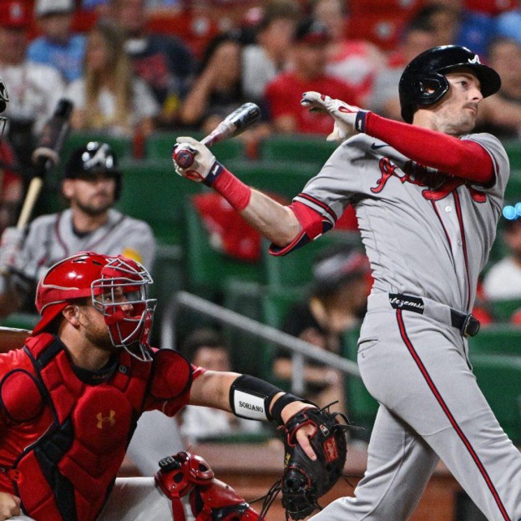 Mike Yastrzemski and Ronald Acuña homer as Braves slip past
Nationals
