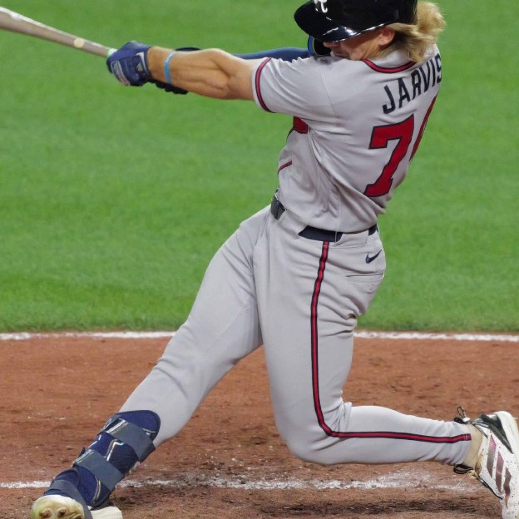 Jim Jarvis remains in starting lineup as Braves face off
against Orioles