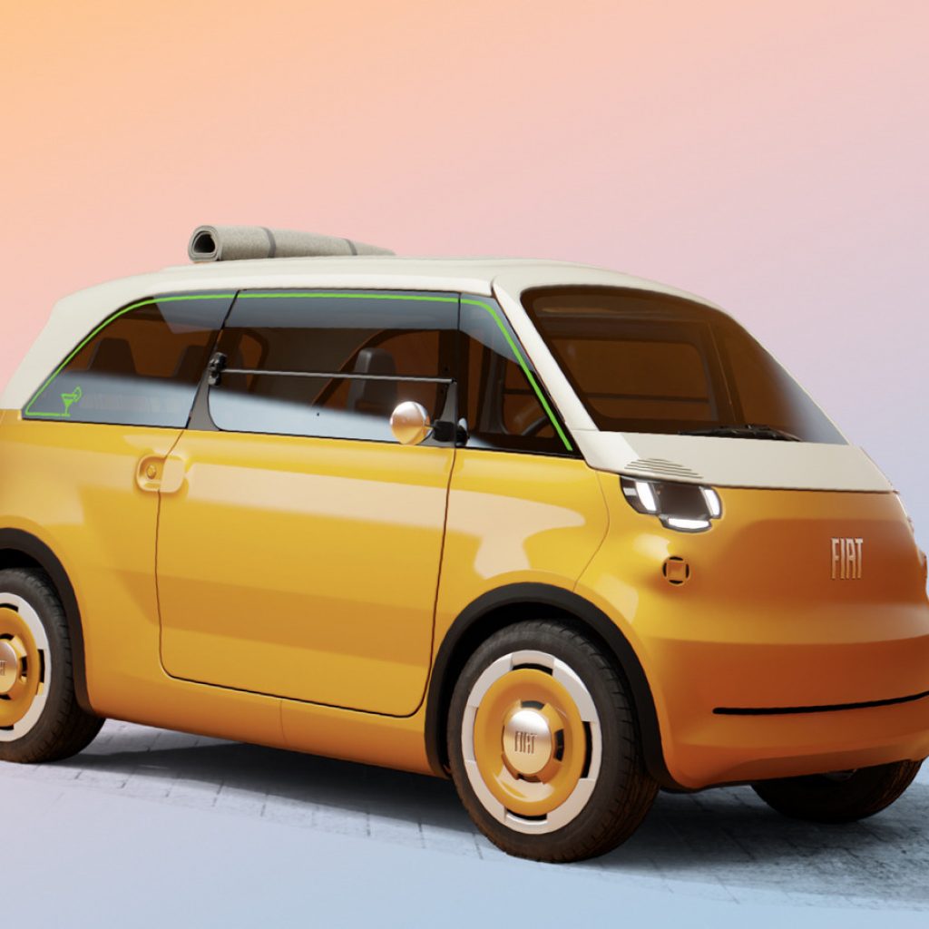 New Four-Seat Fiat Multiplina Will Be The Cutest Way For
Unlicensed Teens To Get Around