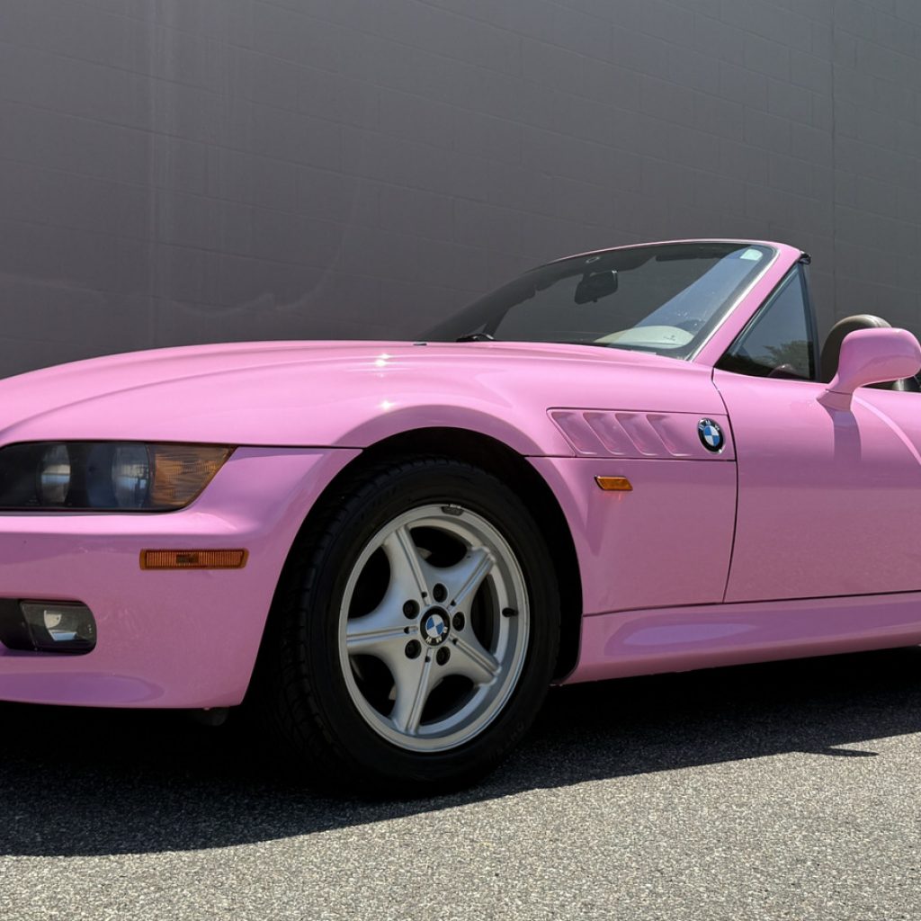 This Bold Pink 1997 BMW Z3 Roadster Signed By Sydney Sweeney
Can Be Yours If You’re Short Enough