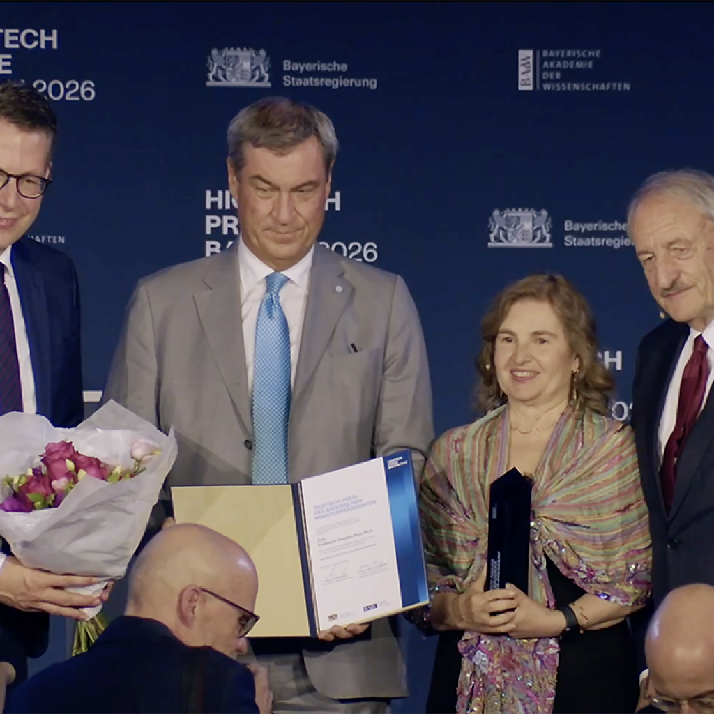 Daniela Rus receives Bavarian Minister-President’s High-Tech
Prize