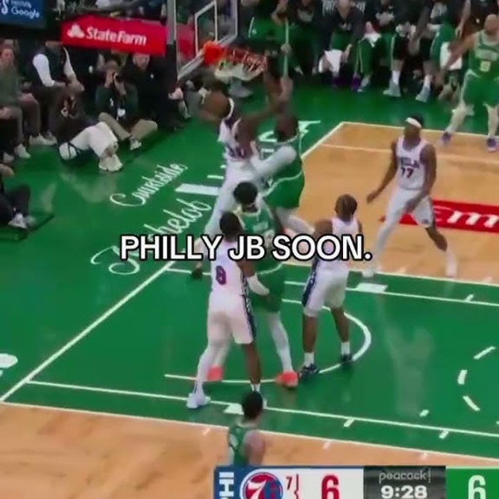 JAYLEN BROWN IS A SIXER.