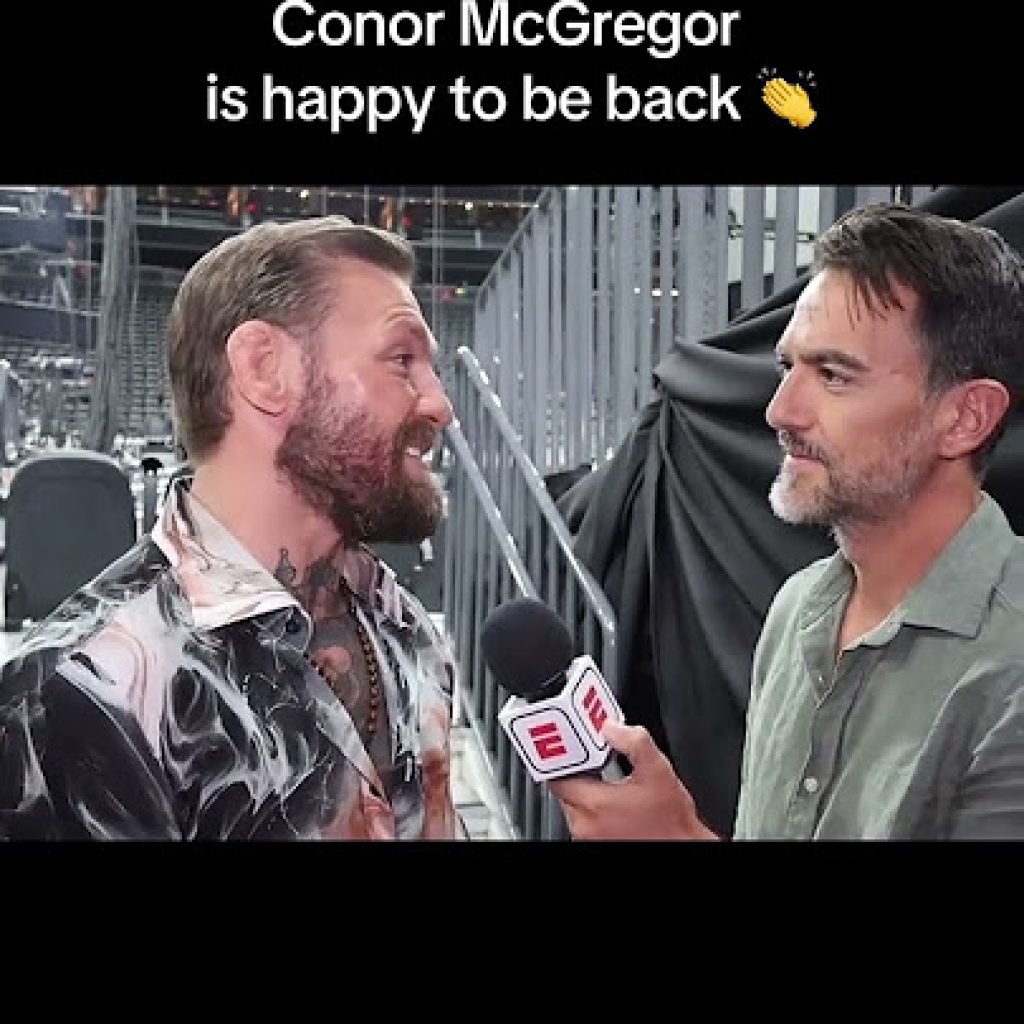 Conor’s mindset heading into his return fight at
#UFC329